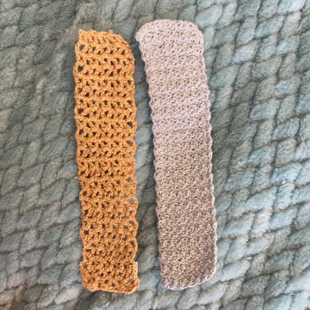 Handmade crochet bookmarks